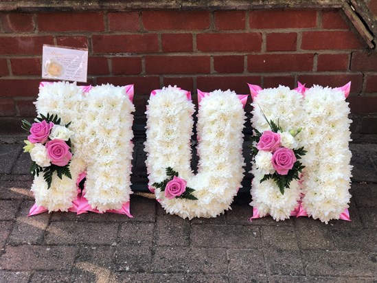 Mum’s Funeral Flowers by Brook Buds x