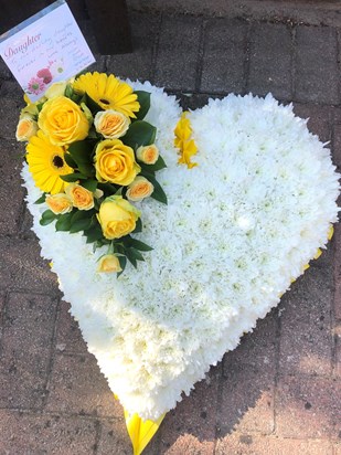 Mum’s Funeral Flowers by Brook Buds x