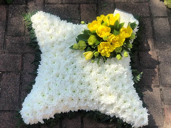 Mum’s Funeral Flowers by Brook Buds x