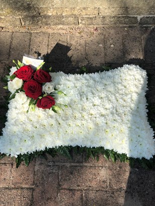 Mum’s Funeral Flowers by Brook Buds x