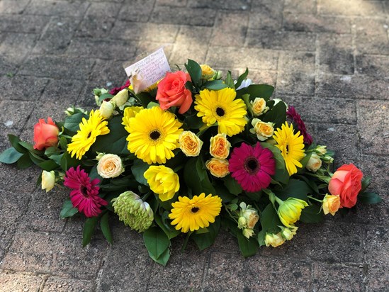 Mum’s Funeral Flowers by Brook Buds x