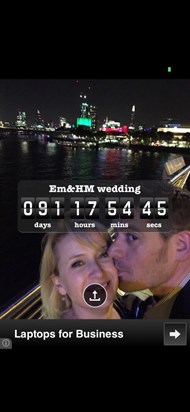 Countdown to the big day! ❤️