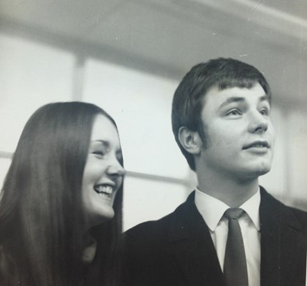 Margaret and Roman on their wedding day in 1968
