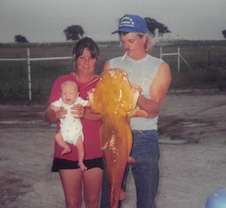 A Baby and Fish