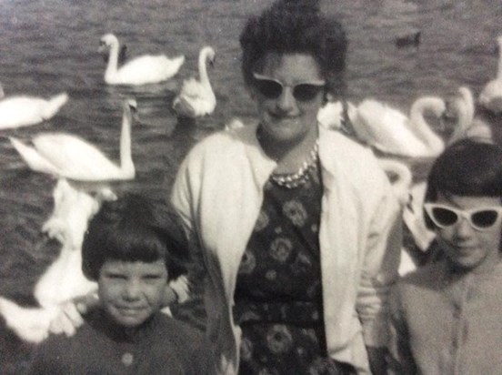 Mum Annie and me Weymouth