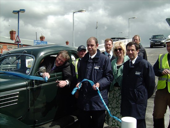 Bicester North car park opening 