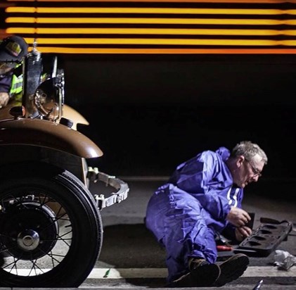 Changing a head gasket, on an 86 year old car, on the side of the road in Panama, as you do. 