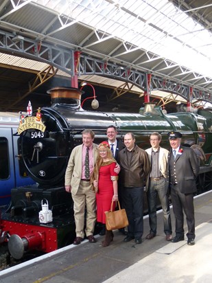 October 2011 steam train from Birmingham Moor Street to Marylebone