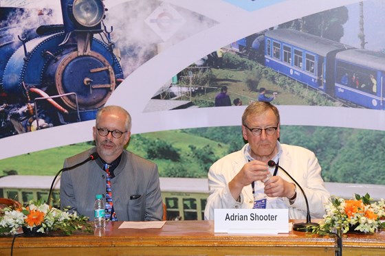 Adrian participating in the Panel Discussion during APTHRO Annual Conference, National Rail Museum, New Delhi-2016