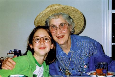 Grandma Margaret and Ruth Hall