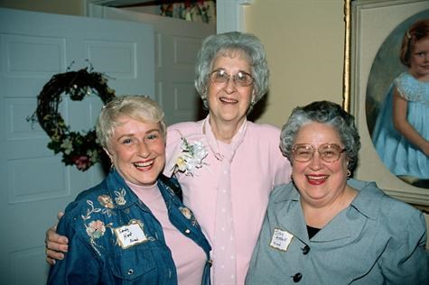 with Sandy Hurst and Judy Hodge