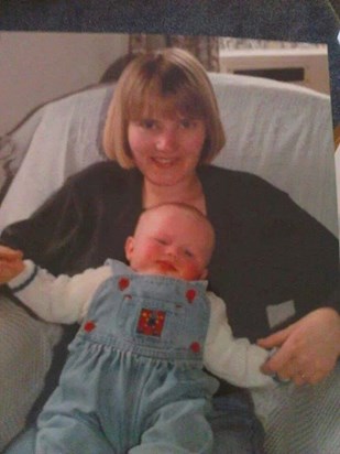 Joanne and baby Nathan <3
