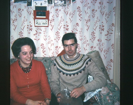 Vivienne and Ralph, Christmas 1967