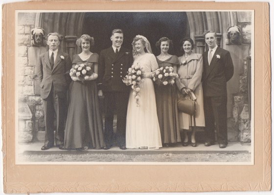 Wedding Day 23rd Sept 1950