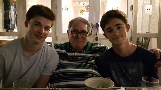 Tom, Grandpa and Ollie