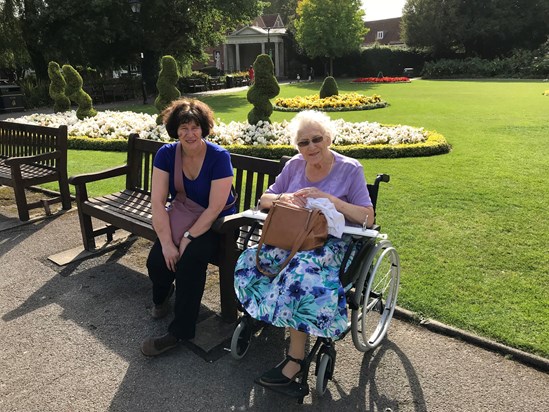 Julie and mum Sheila