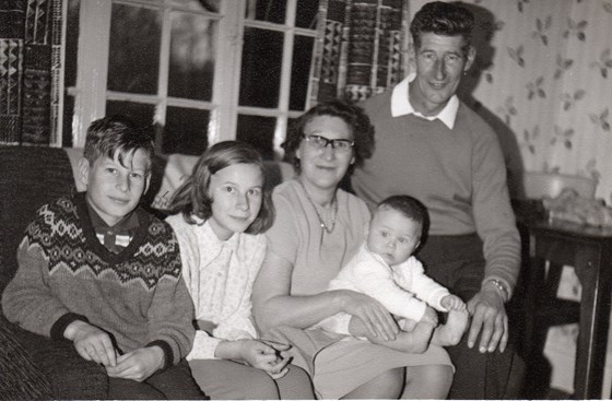 Family - Fred, Sheila, Julie, Andrew and Phillip