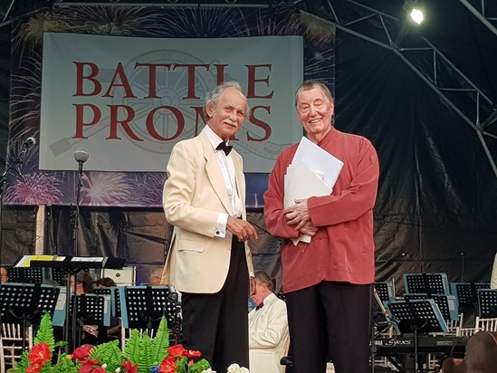 Brian and Douglas Coombes Battle Proms 2017