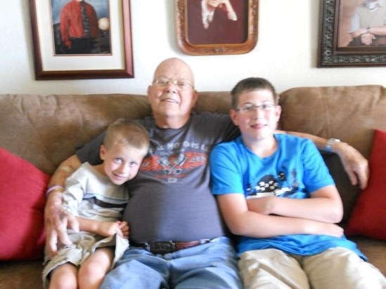 Jack, Dad and Josh, August 2011