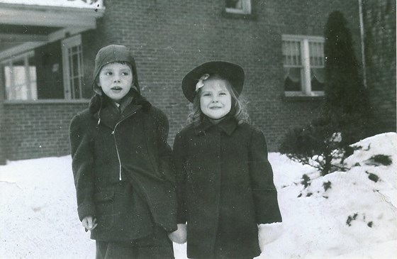 Dad and Aunt Mary Ann