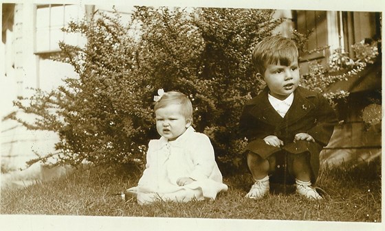 Aunt Mary Ann and Dad