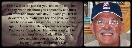 Missing Dad, Father's Day 2014