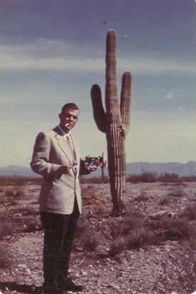 Dad in Arizona, late 1950s