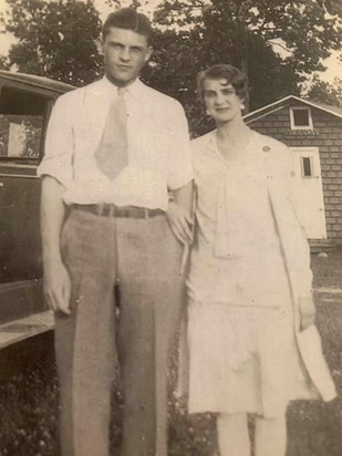 Richard's parents, George and Florence Hughes