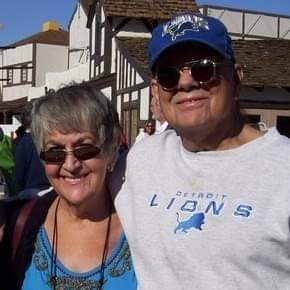 Mom and Dad....Go Lions!