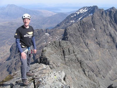 Robert Melvin Climbing Skye's Munros