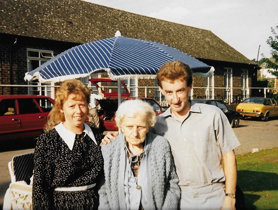 Mum, Dad & his Nan