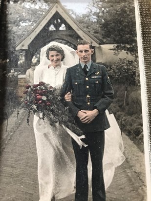Wedding day - 1st June 1946