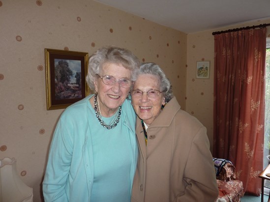 Mum and Aunty Hilda