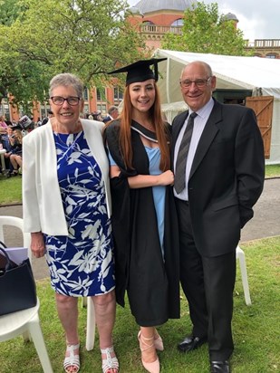 Chloe Graduation - Proud Grandparents