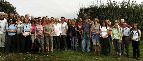 Waling with Chiltern Weekend Walkers summer 2011