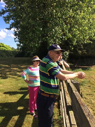 Surveying the land - Manor Farm Green