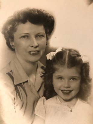 Wini and her mother, Florence McGuiness