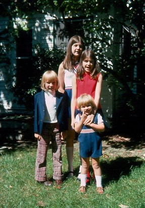 Ian, Kristy, Mary Ellen & James / August 1974