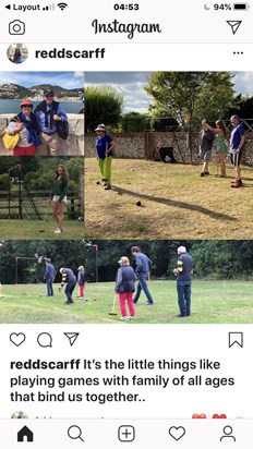 Croquet at Manor Farm Green 