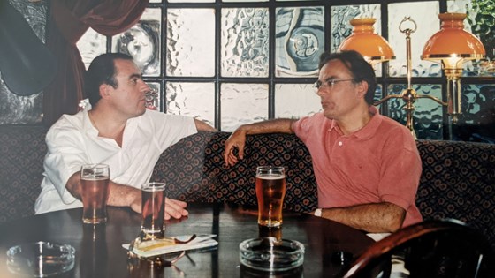 1996 Tournée des Pubs,  une manière de se re- connaître et de t'apprécier, Gérard.  