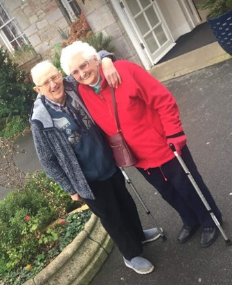 June and Cliffy at the Berry head hotel