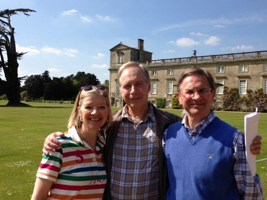 Never a dull moment with Peter and Sue - icecream anyone...!