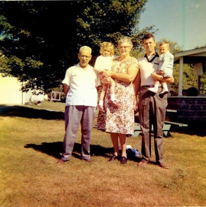 Grampy John, Karyn, Grammy Marie, Dad, Keith