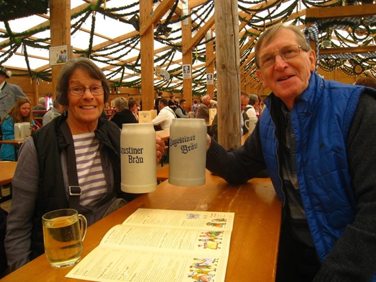 At the Oktoberfest