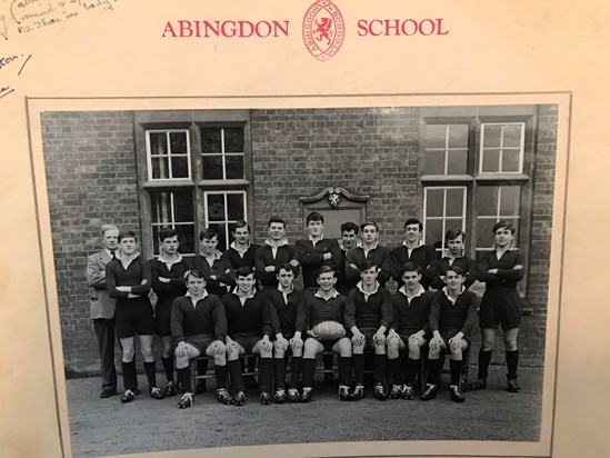 Abingdon School Rugby Team 1958