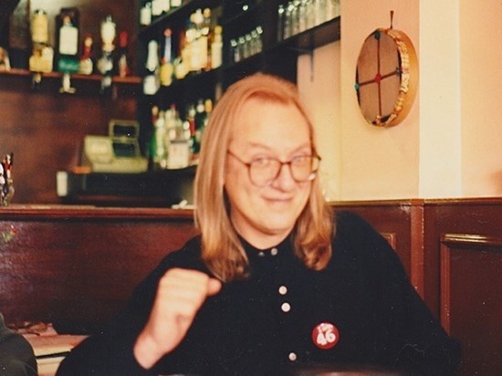 ROBIN's 46th - work lunch at North London restaurant (parents invited) Aussie visit 1997