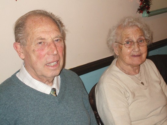 John with his sister Joan