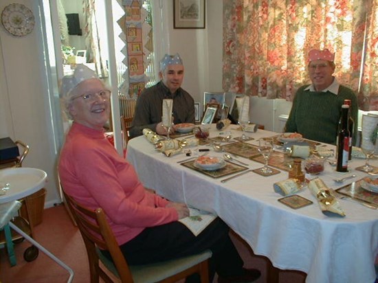 Grandad at Christmas 