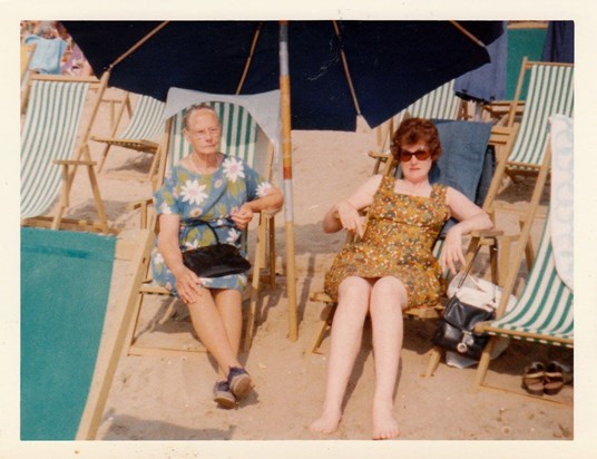 Gran in Italy with Mum