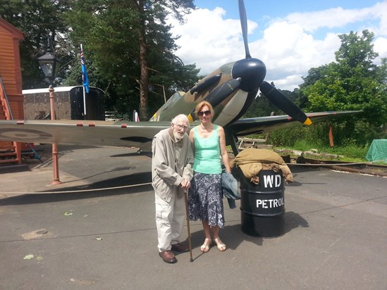Summer 2014 - visiting the 1940s celebrations at Arley station